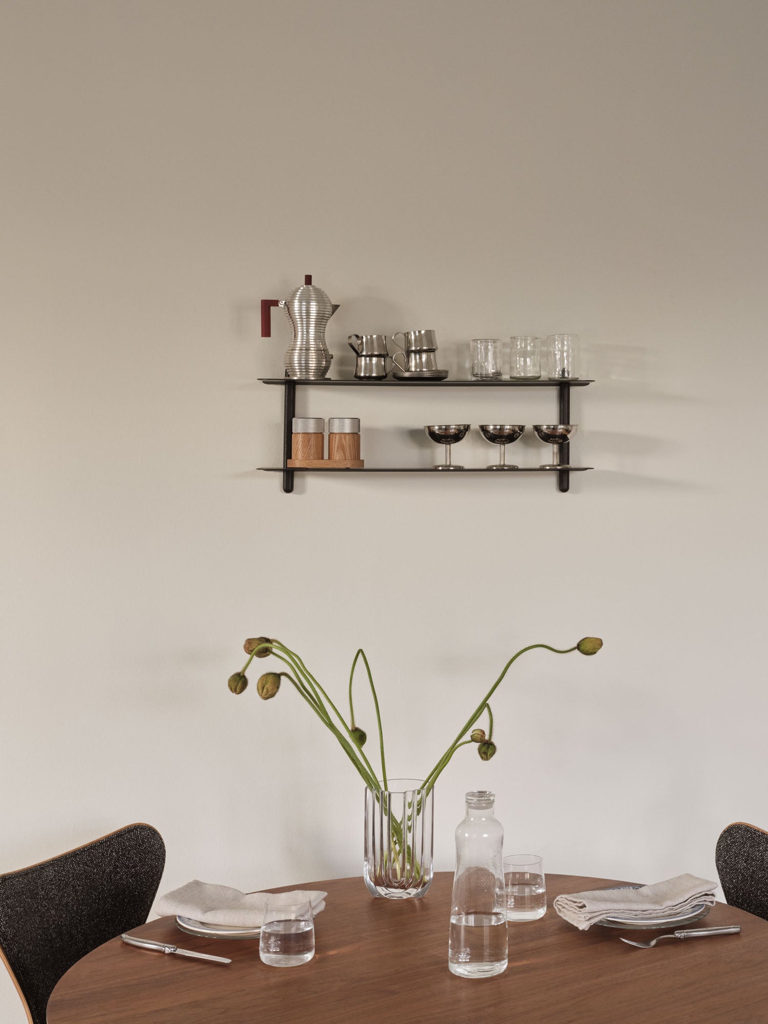 VIMA Vase Mittel Klarglas