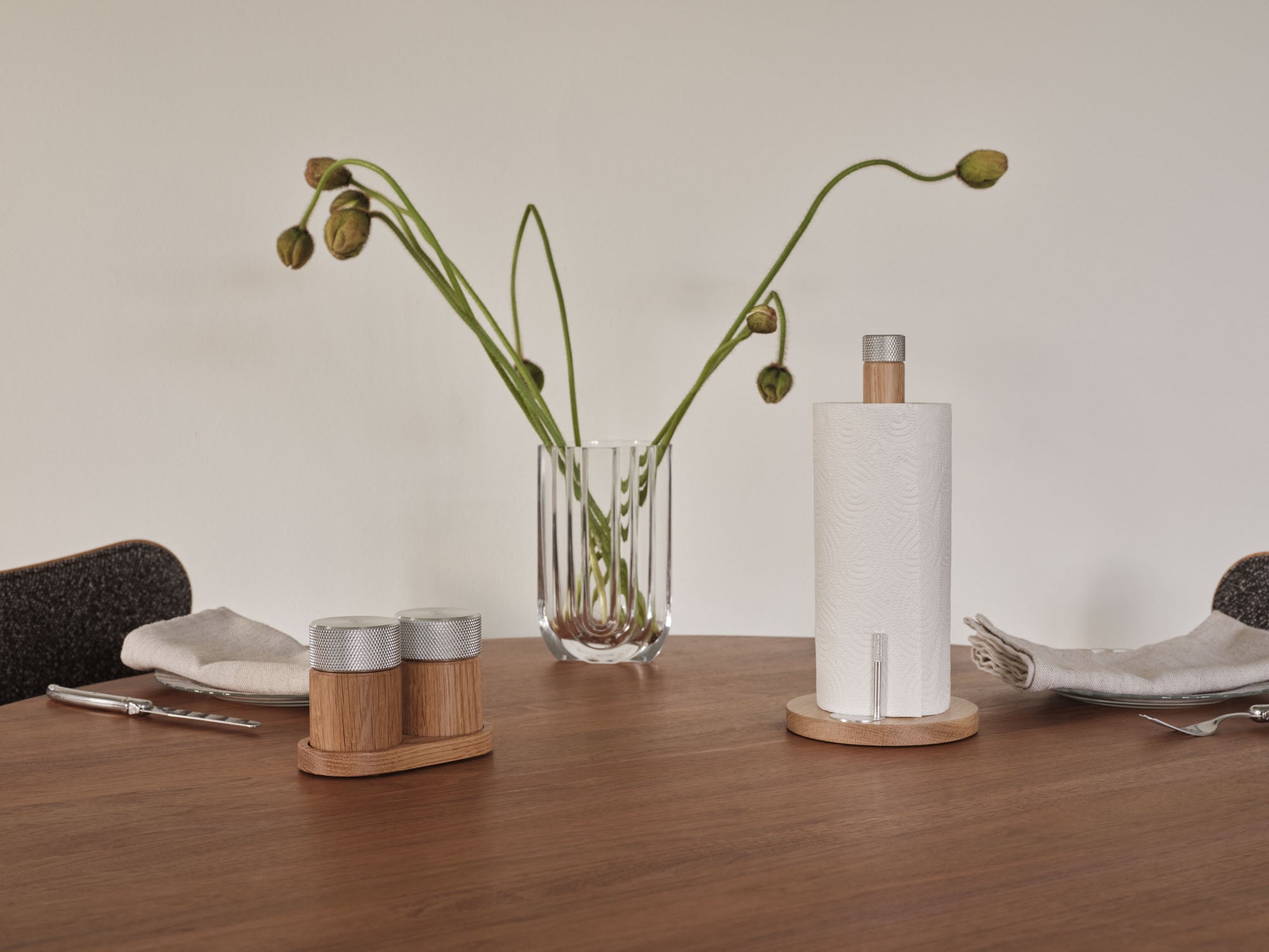 VIMA Vase Mittel Klarglas