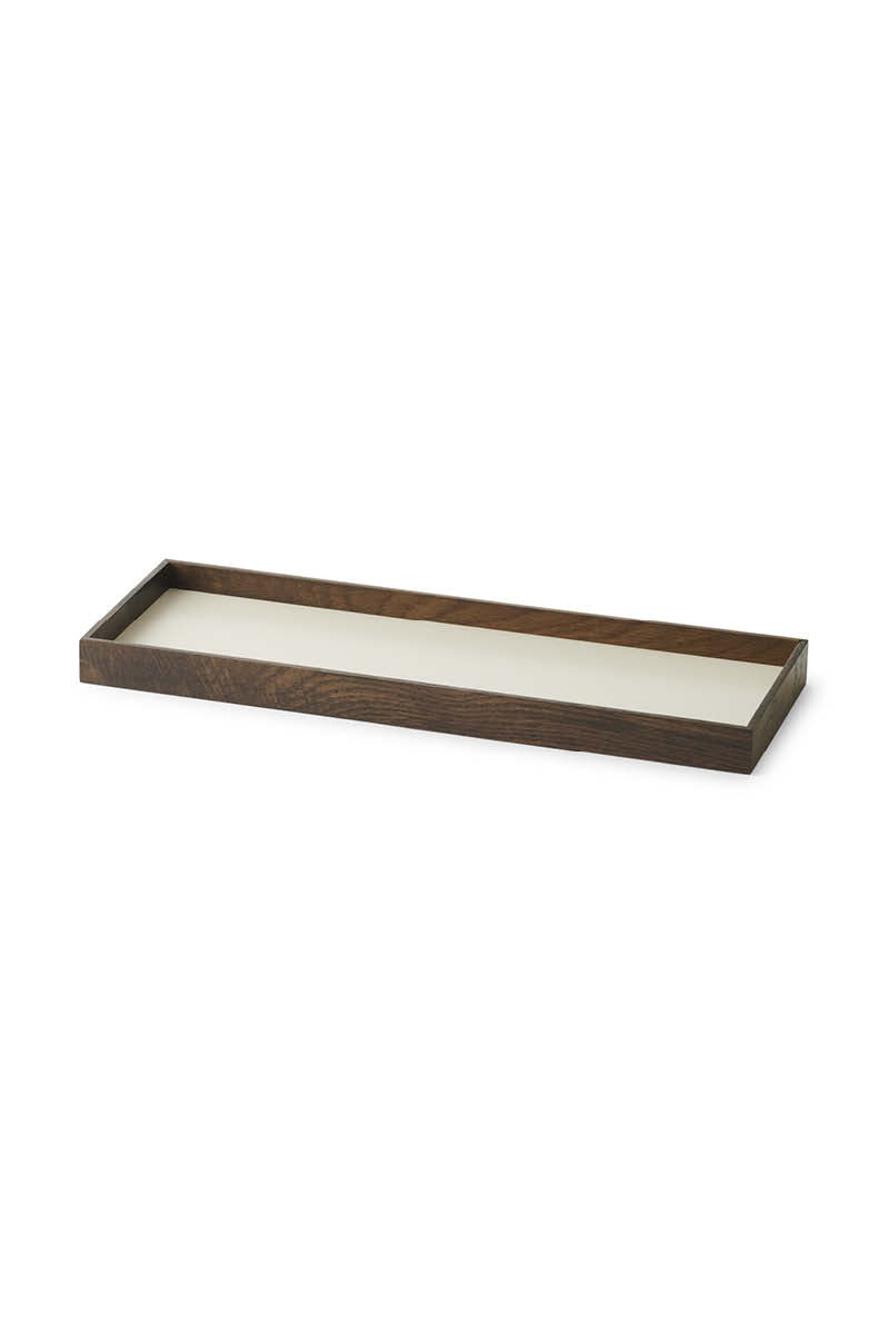 FRAME Tablett Klein Räuchereiche Beige