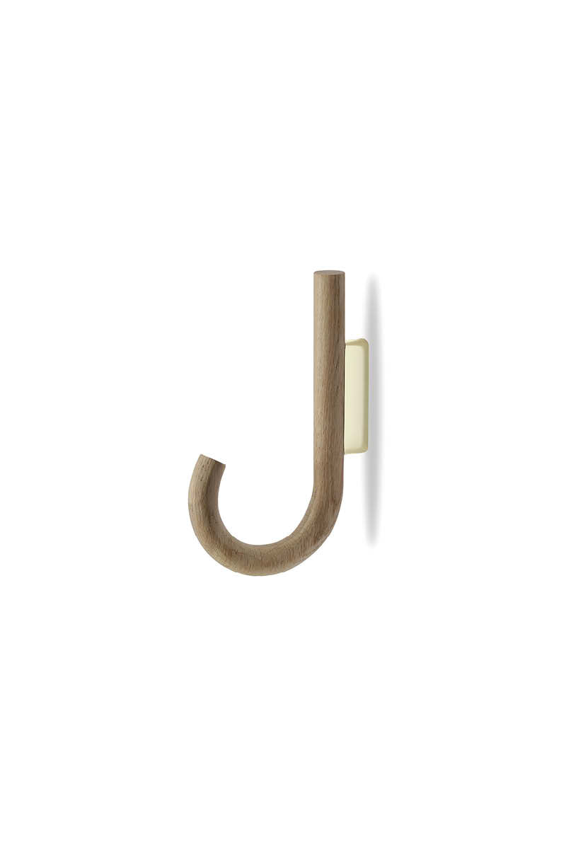 HOOK Haken Eiche Messing