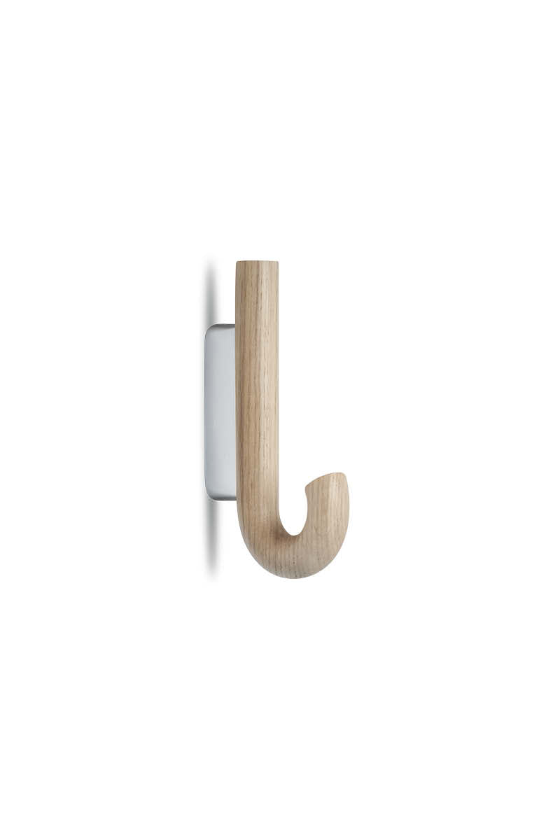 HOOK Haken Mini Eiche Chrom