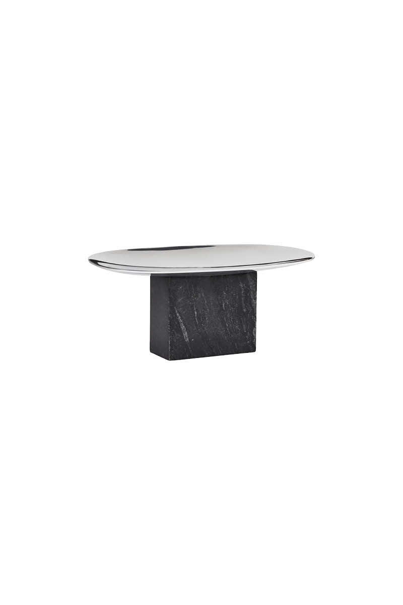 SAPOTO Tablett Schwarz
