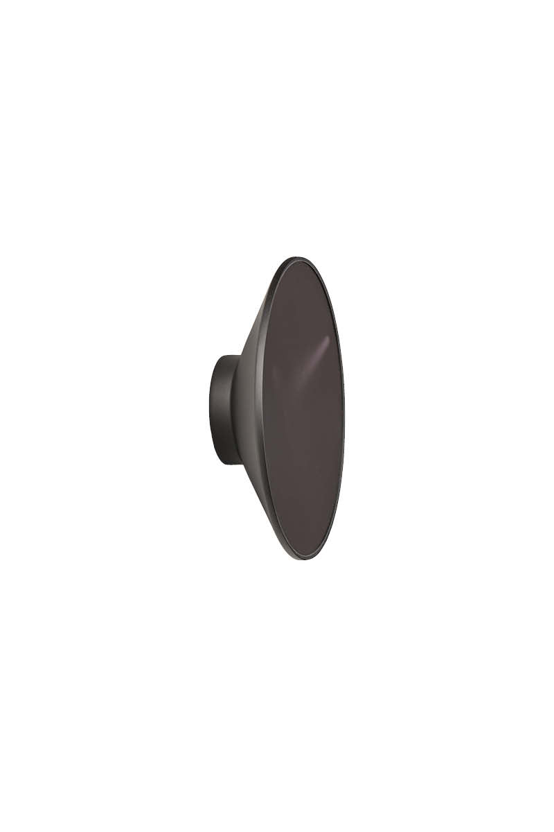 MOMENTT Wanduhr Schwarz