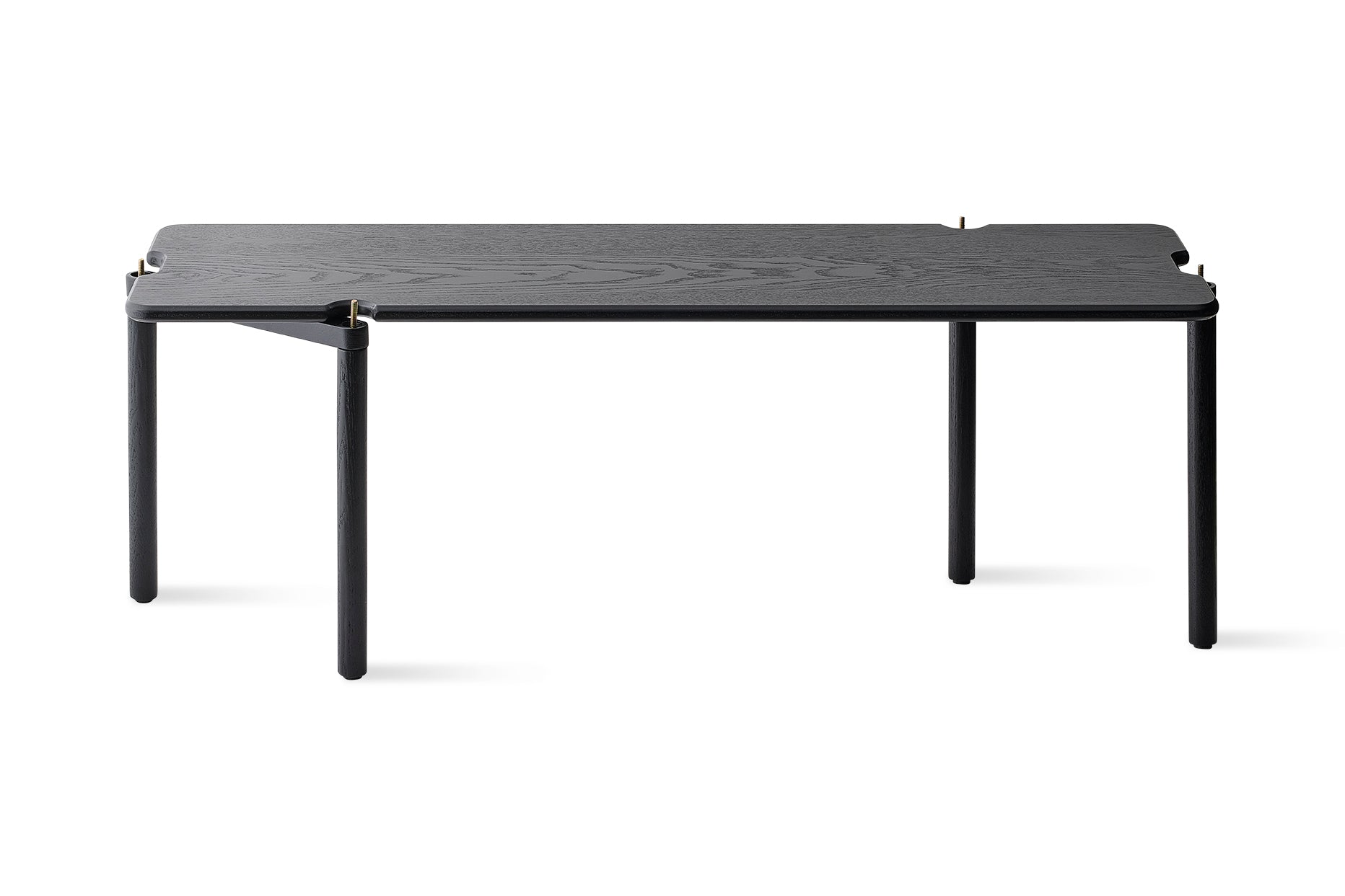 INVI Bücherregal Modul 2 Schwarz-Esche