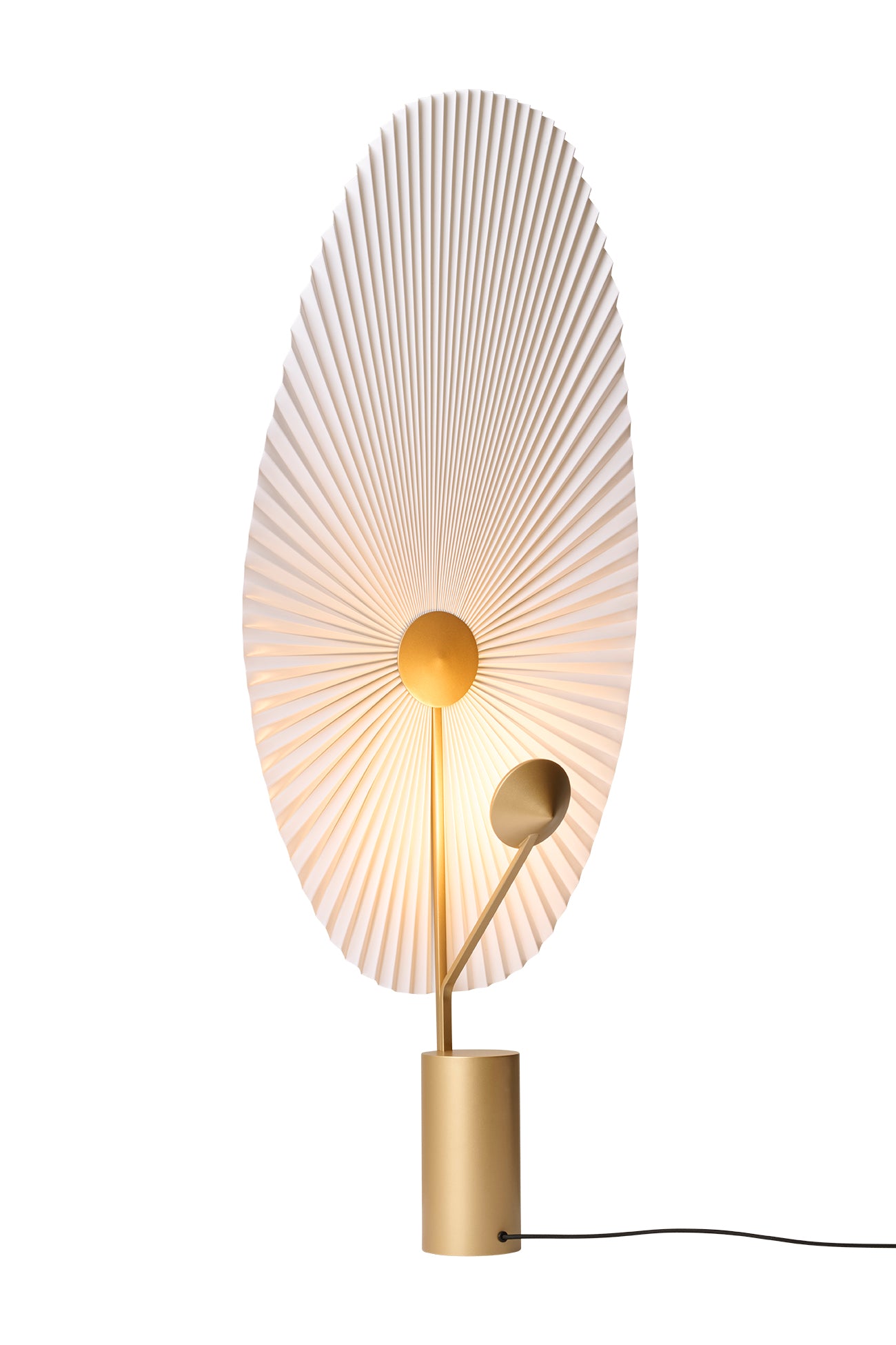 LIRIS Stehlampe Messing
