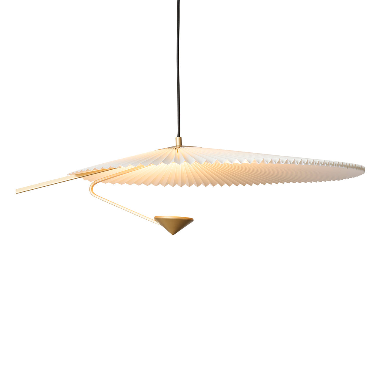 LIRIS Pendelleuchte Messing