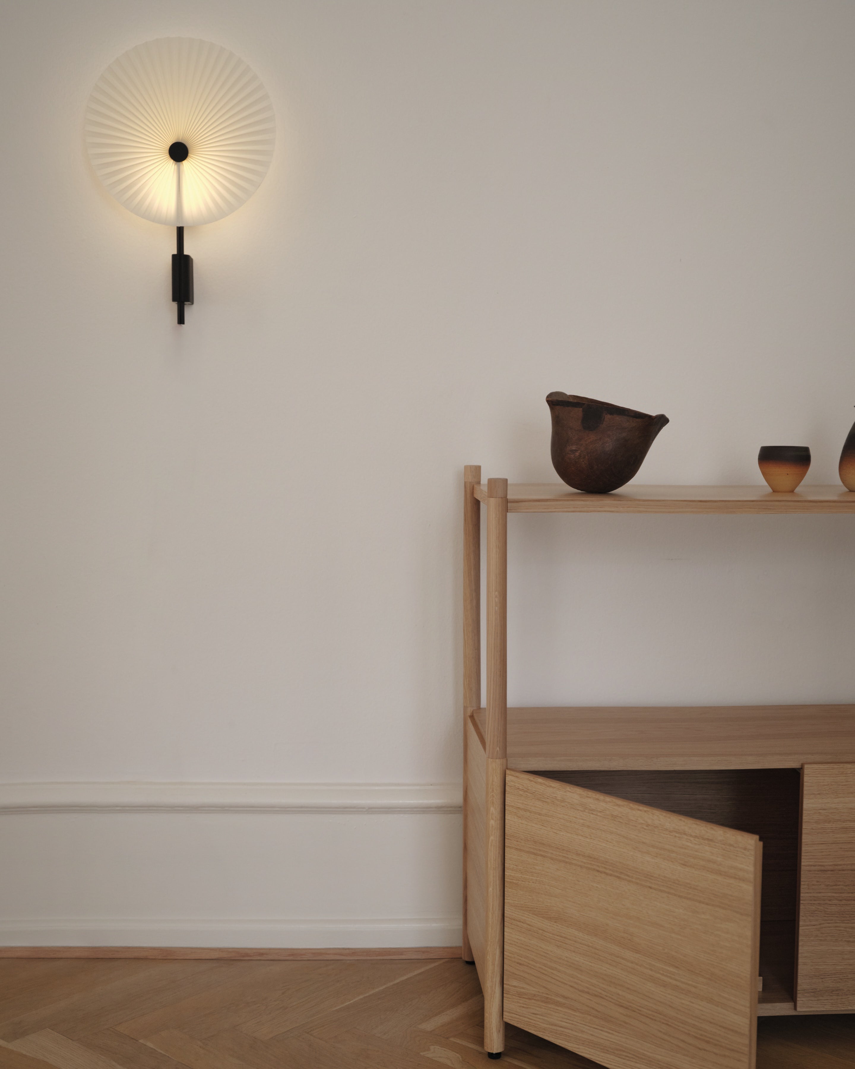 LIRIS  Wandlampe Schwarz