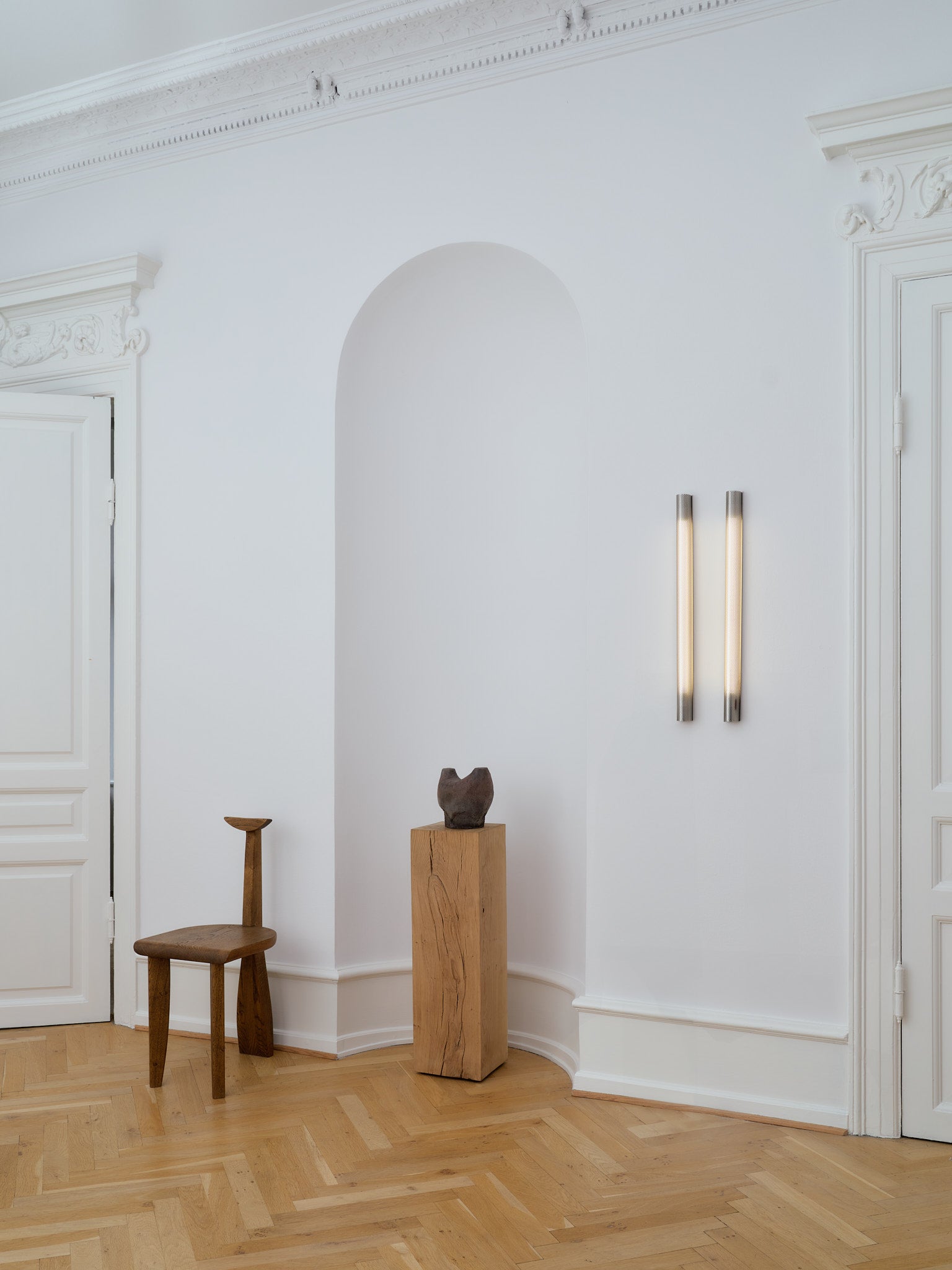 RADENT Wandlampe Kurz Festverdrahtet Stahl