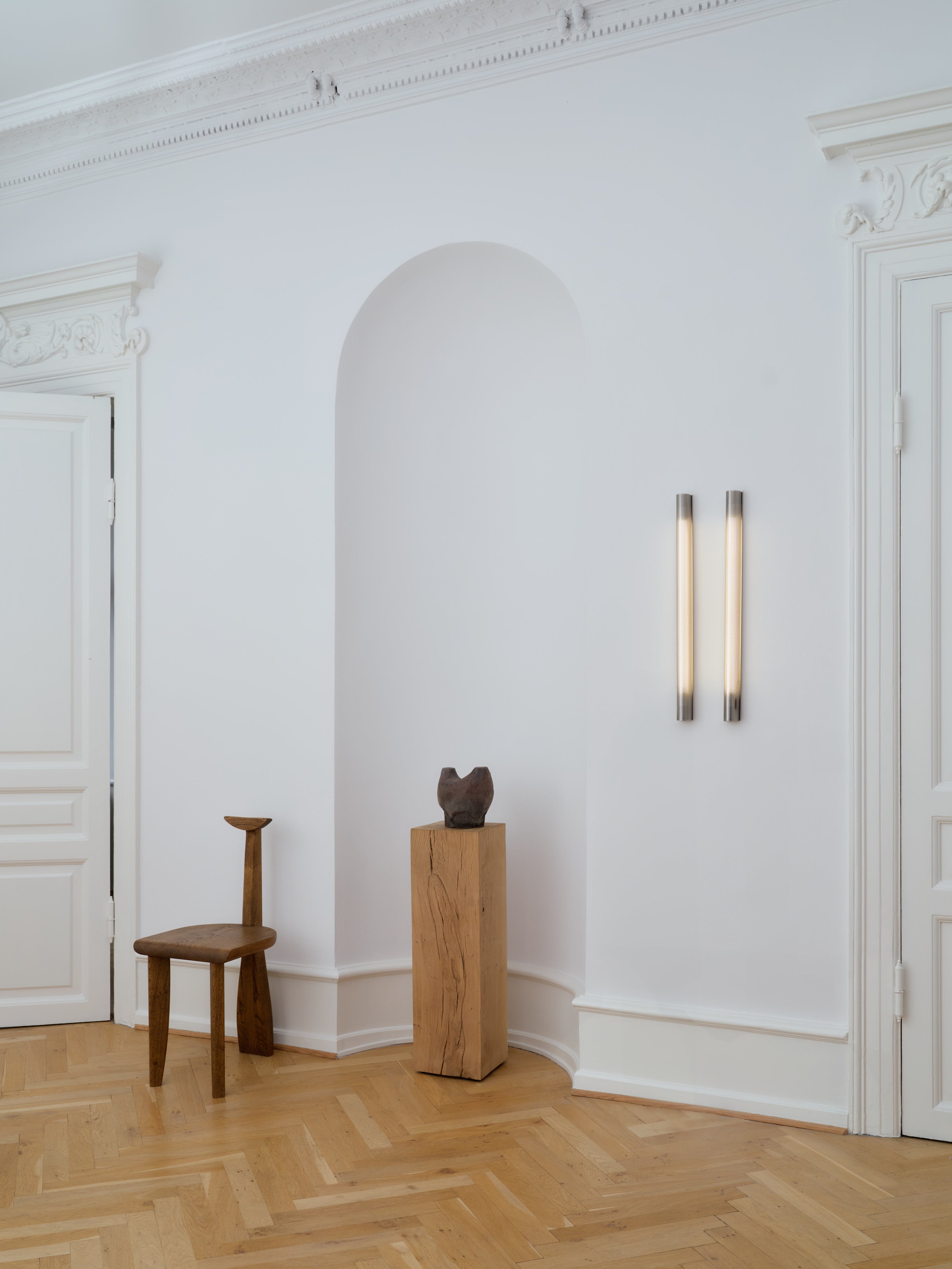 RADENT Wandlampe Kurz Stahl