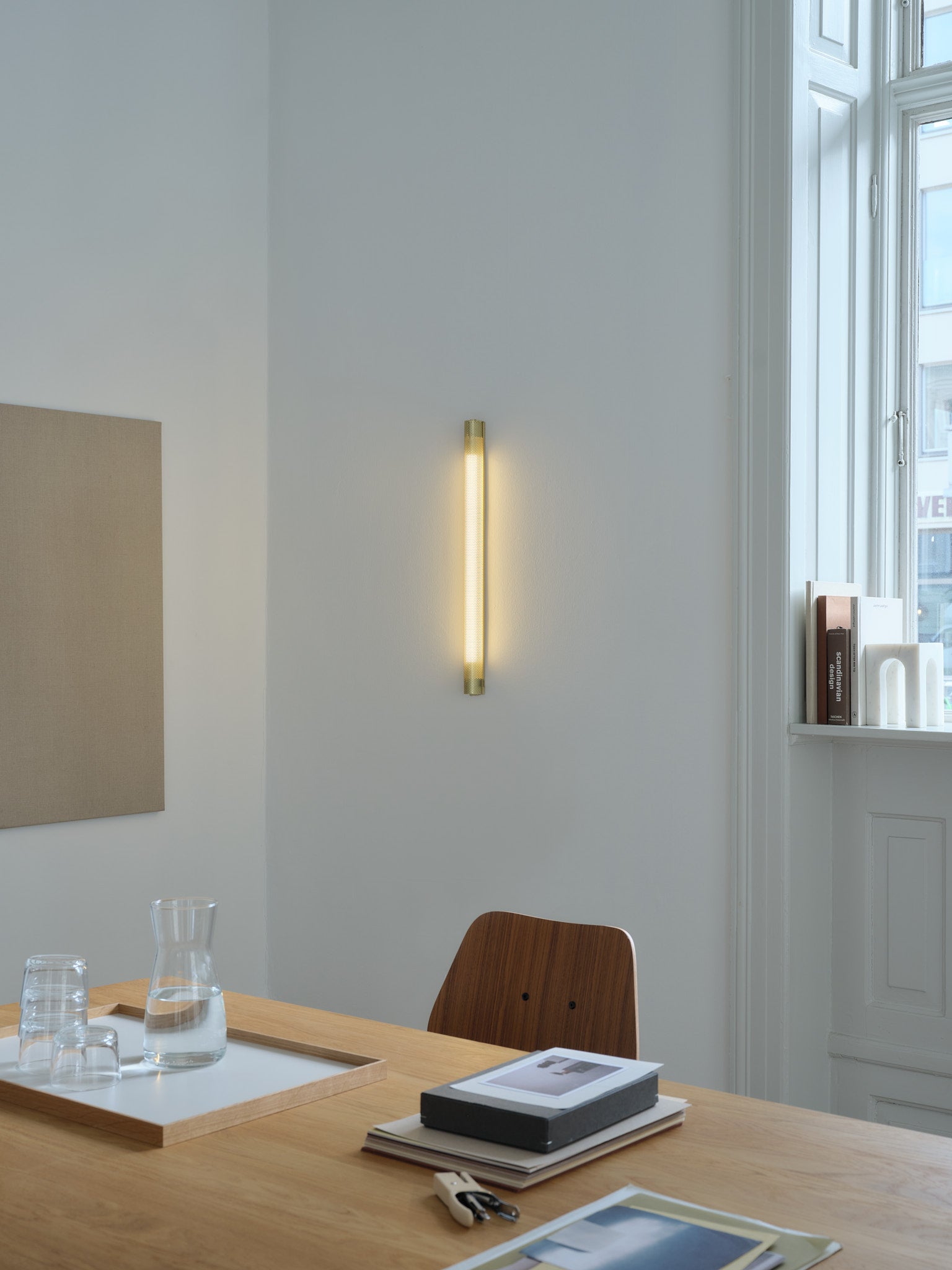 RADENT Wandlampe Kurz Festverdrahtet Messing