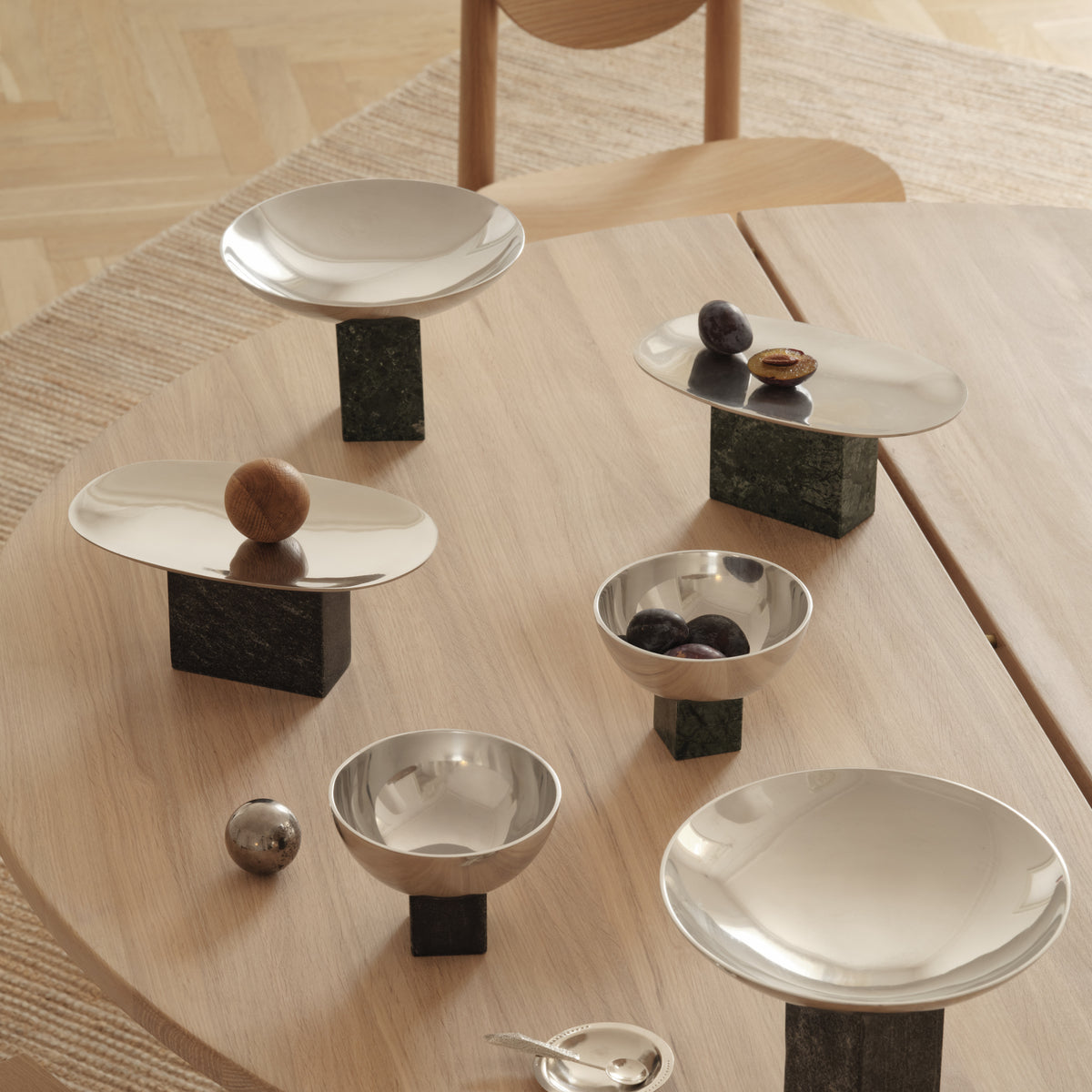 SAPOTO Tablett Grün
