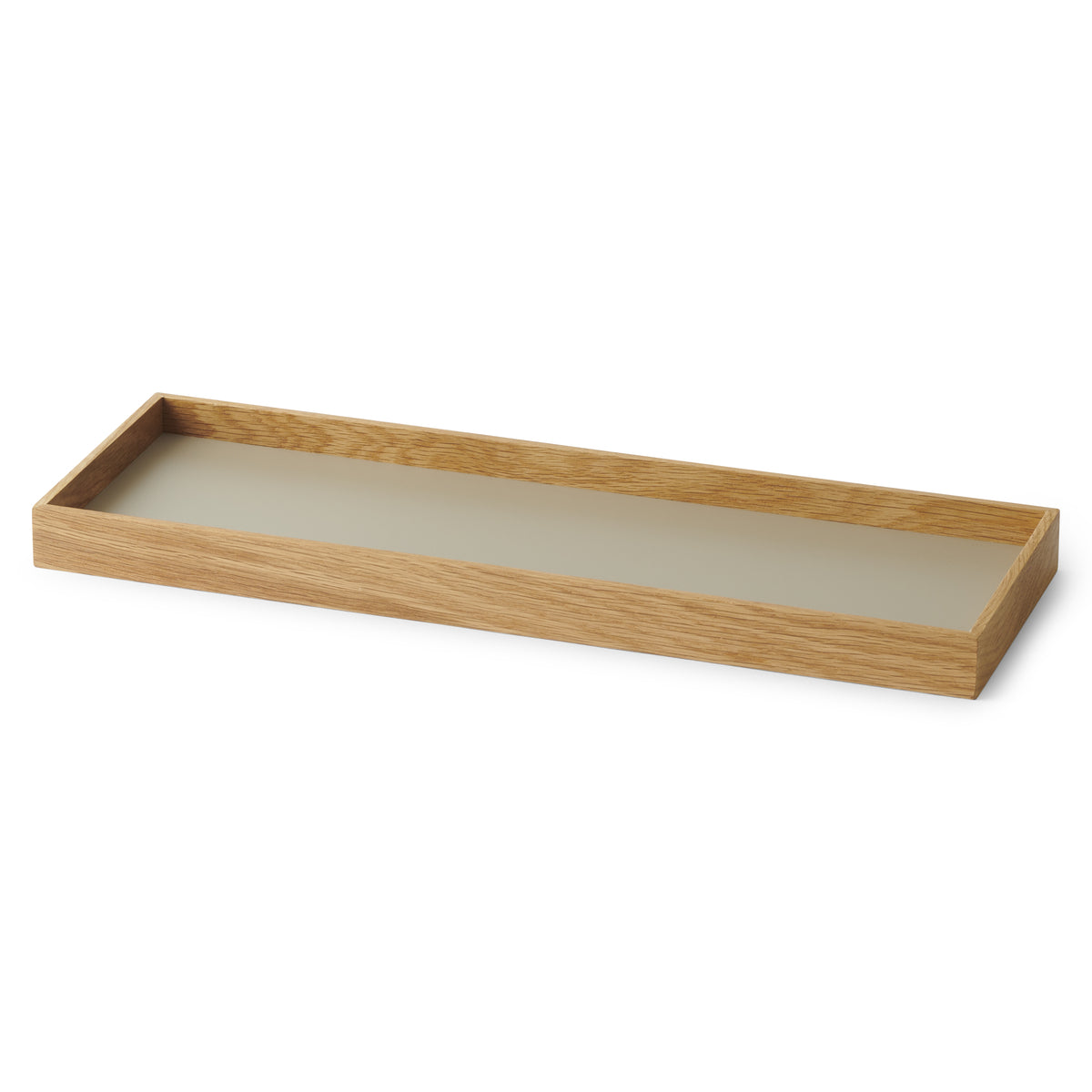 FRAME Tablett Klein Eiche Grau