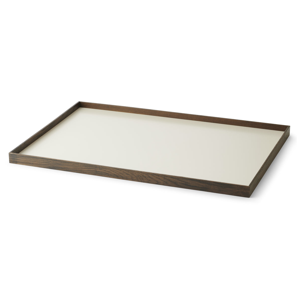FRAME Tablett Groß Räuchereiche Beige