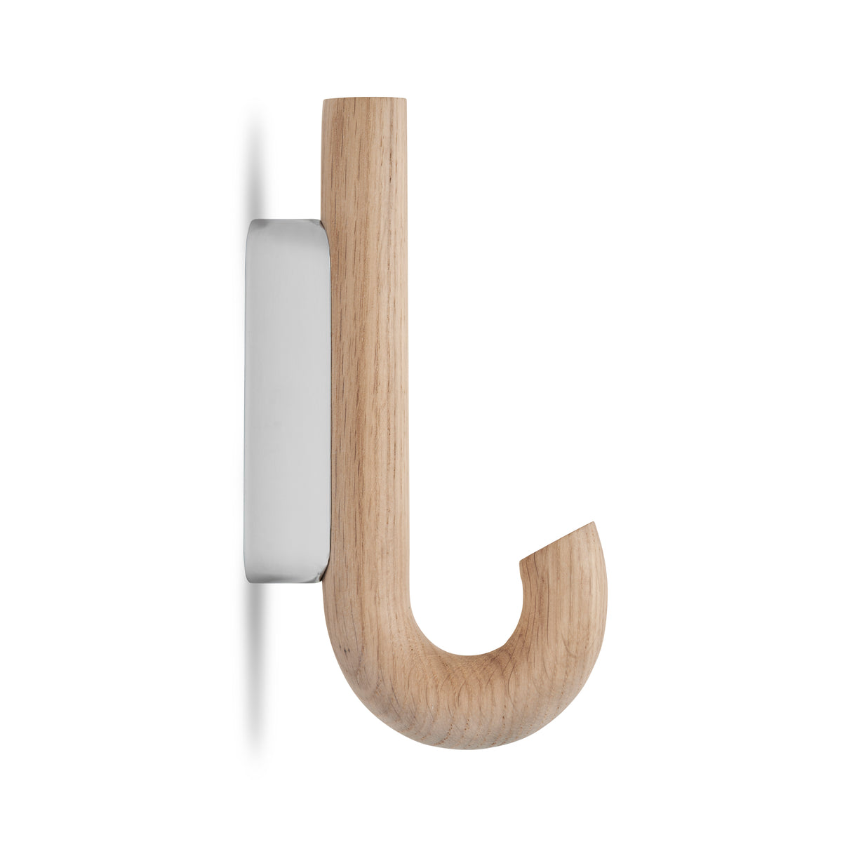 HOOK Haken Mini Eiche Chrom