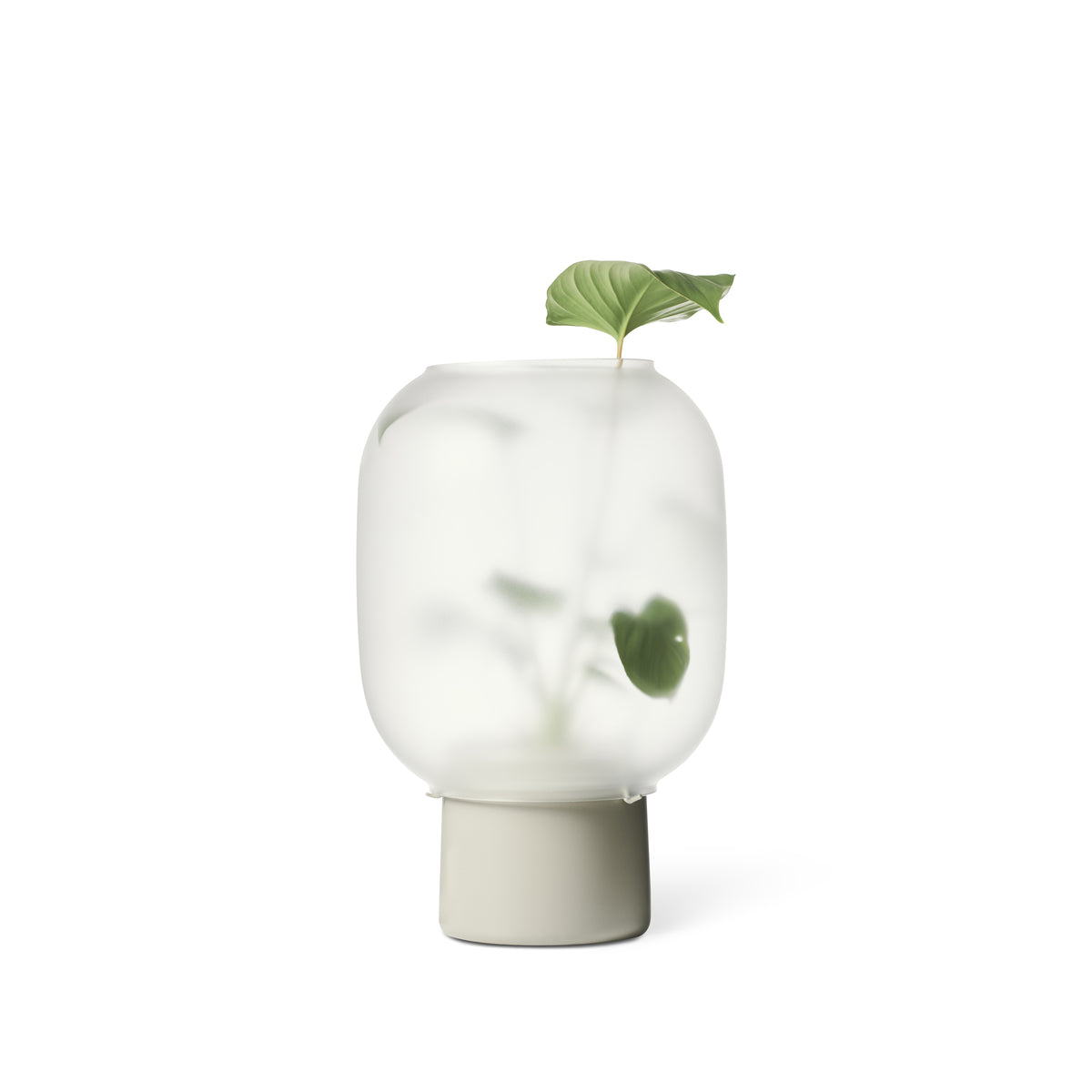 NEBL Blumentopf Groß Grau