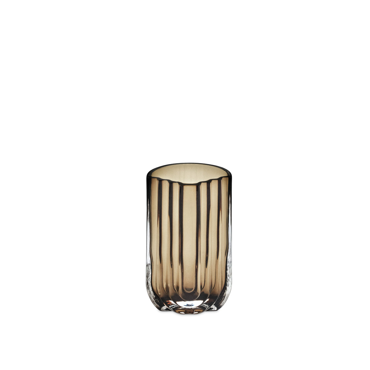 VIMA Vase Mittel Rauchglas