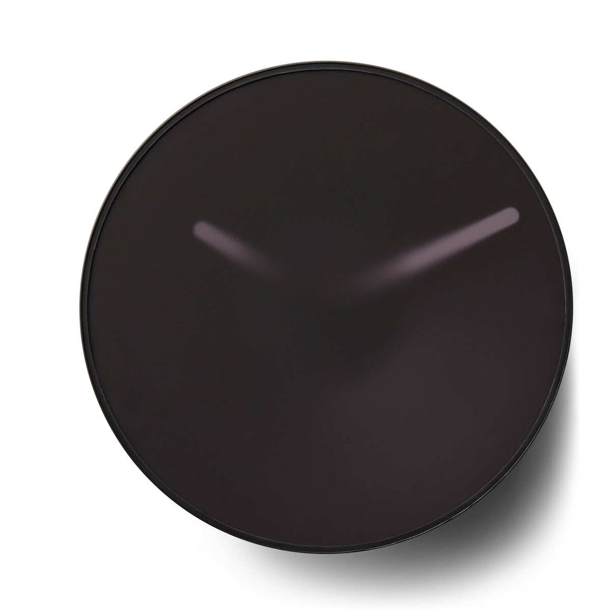 MOMENTT Wanduhr Schwarz
