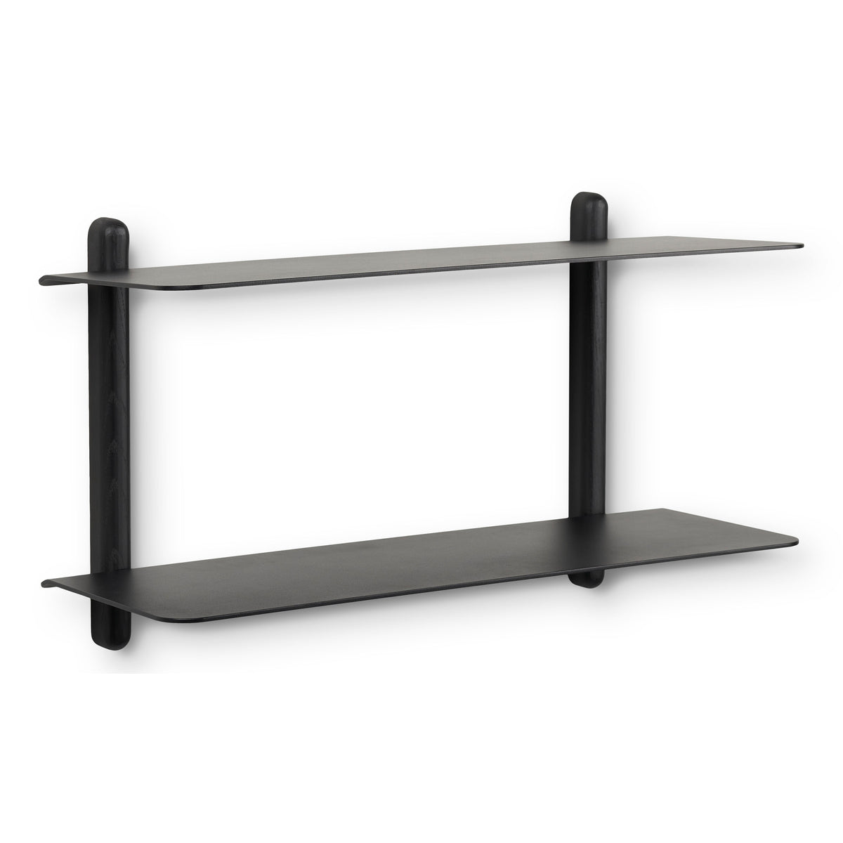 NIVO Regal Groß F Schwarz-Esche Schwarz