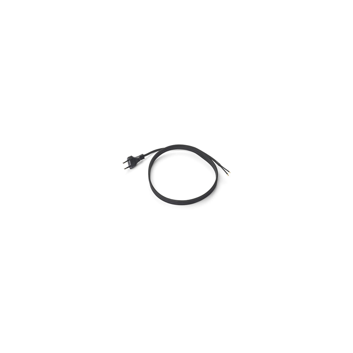 Kabel-Kit EU 2m Textilkabel Schwarz