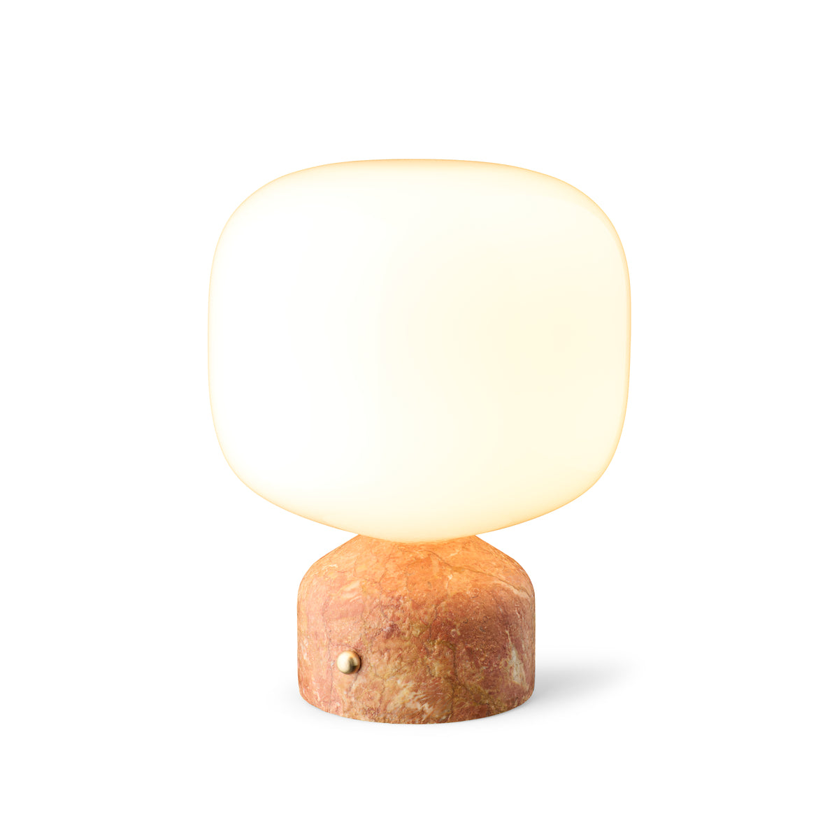 MEEMO Tragbare Lampe Marmor Goldrot