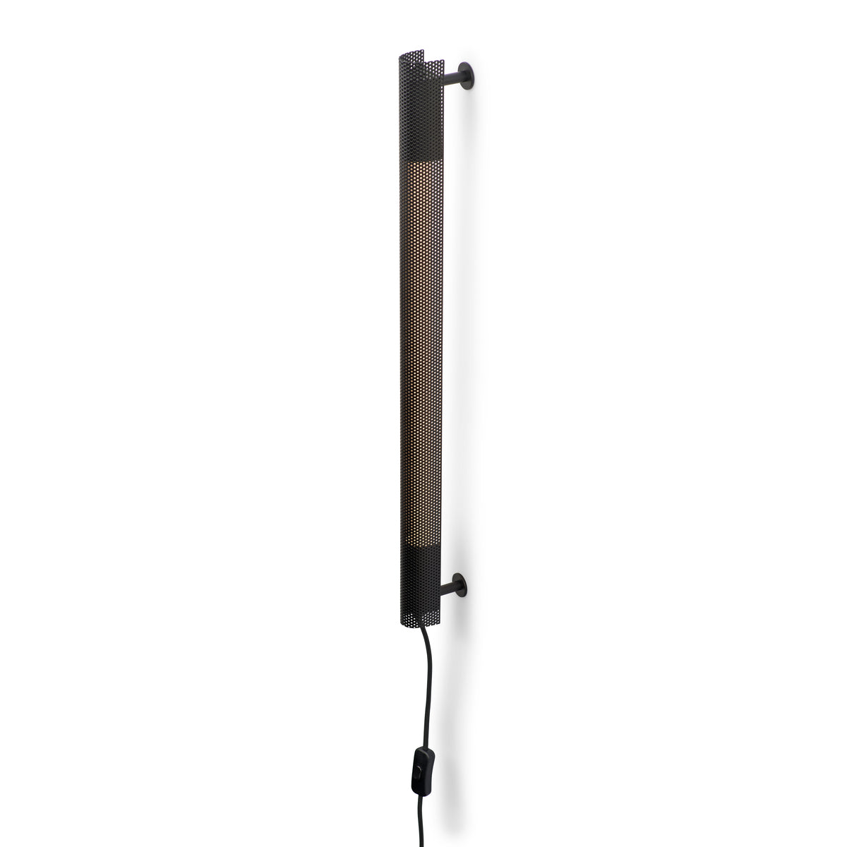 RADENT Wandlampe Kurz Schwarz