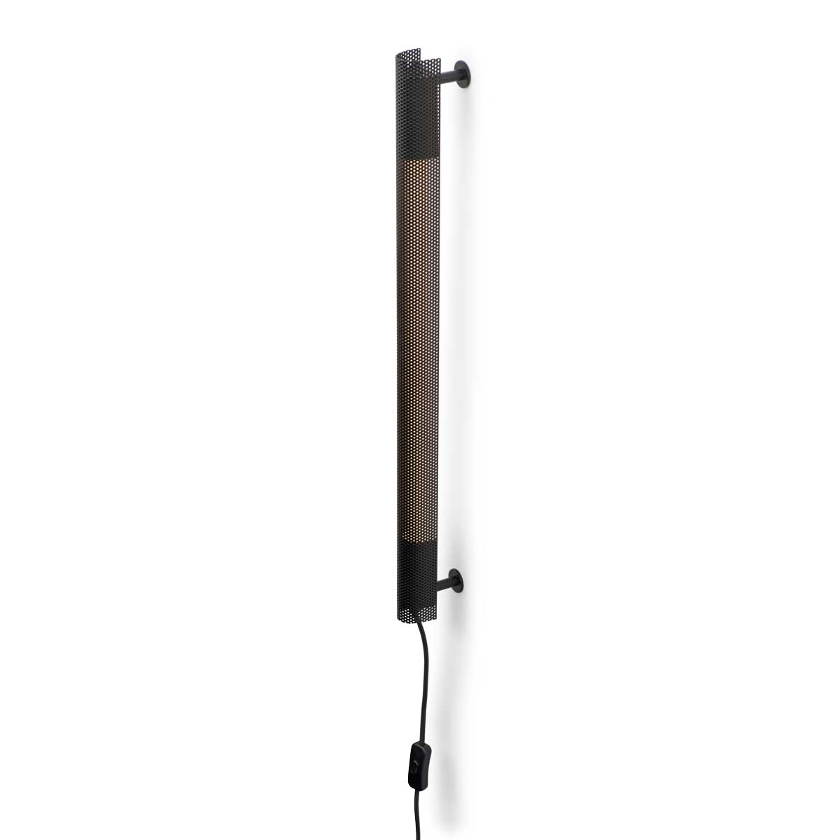 RADENT Wandlampe Kurz Schwarz