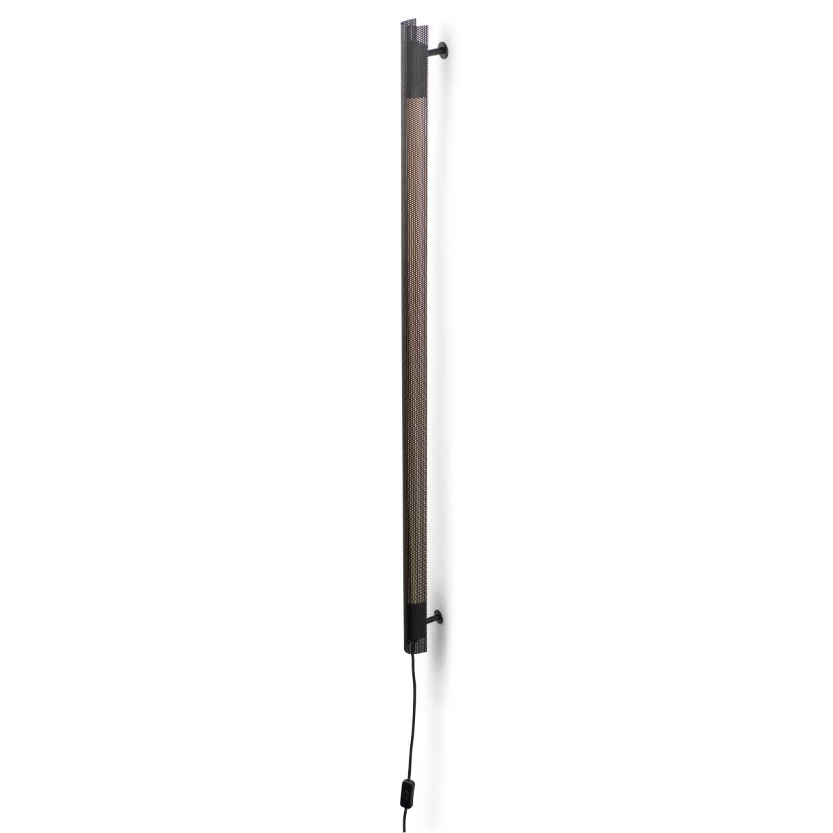 RADENT Wandlampe Lang Schwarz