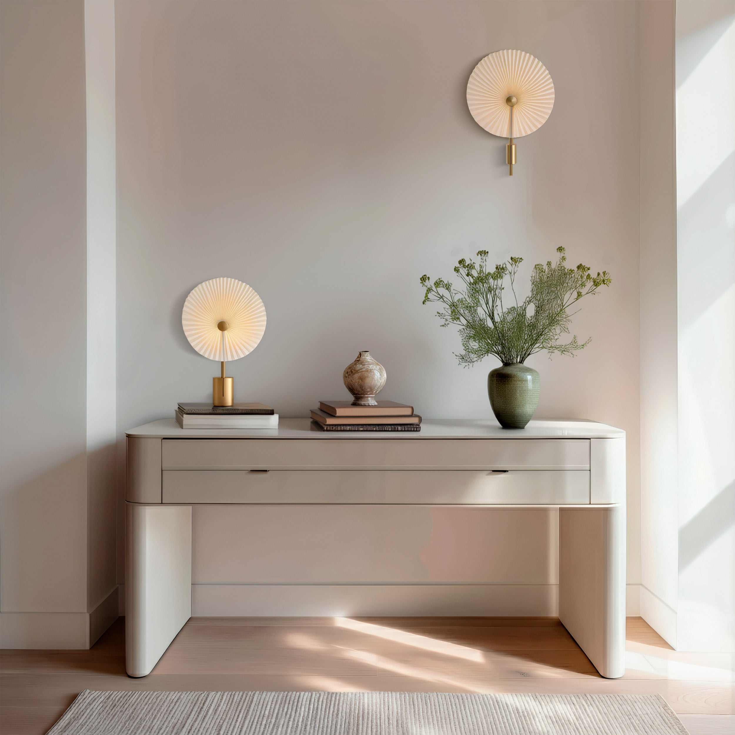 LIRIS Tragbare Lampe Messing